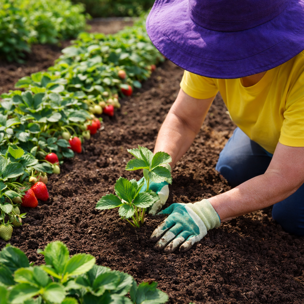 Fruits-Everbearing Strawberry Plants For Sale Best Garden Variety *